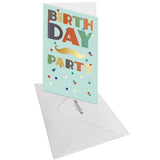 Carte anniversaire homme Birthday party 3
