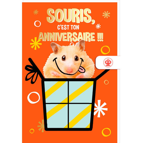 Carte anniversaire humour Suri 1