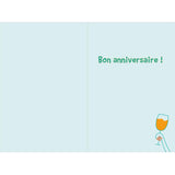 Carte anniversaire humour Lama alcool 2