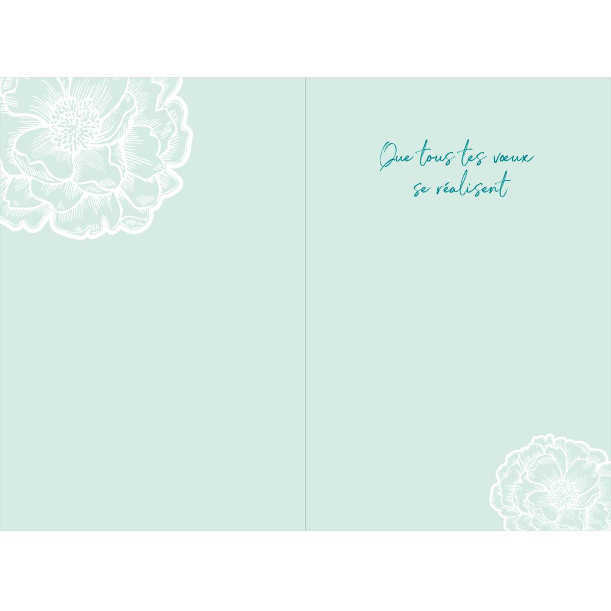 Carte anniversaire femme Heureux anniversaire 2