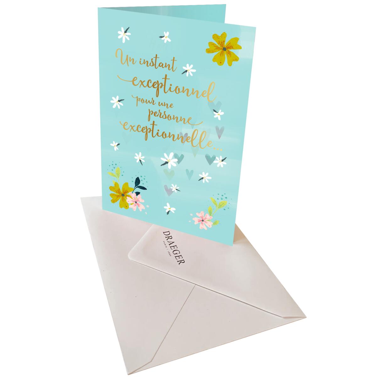 Carte anniversaire femme Un instant exceptionnel 3