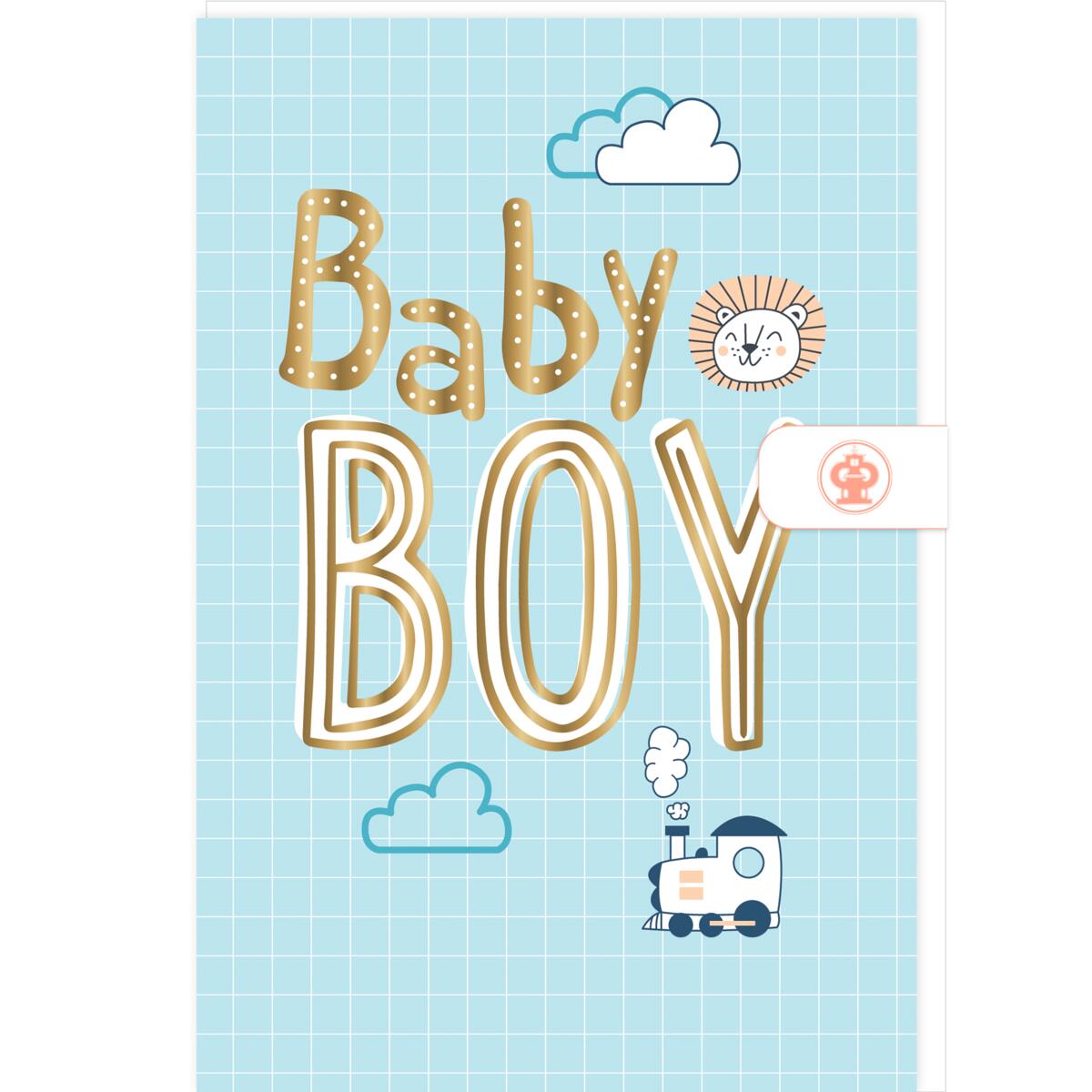 Carte naissance Baby boy 1