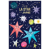 Carte anniversaire enfant La star de la journée 1
