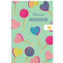 Carte anniversaire enfant Anniversaire sucettes 1