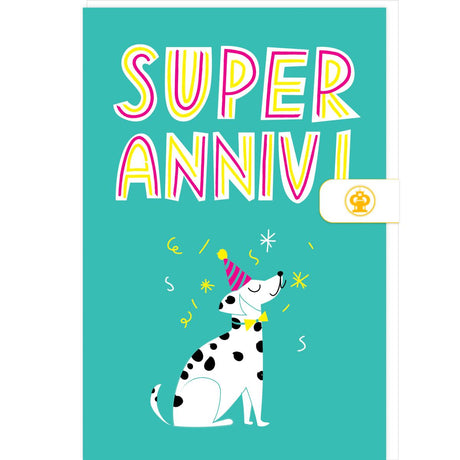 Carte anniversaire enfant Anniversaire chien 1