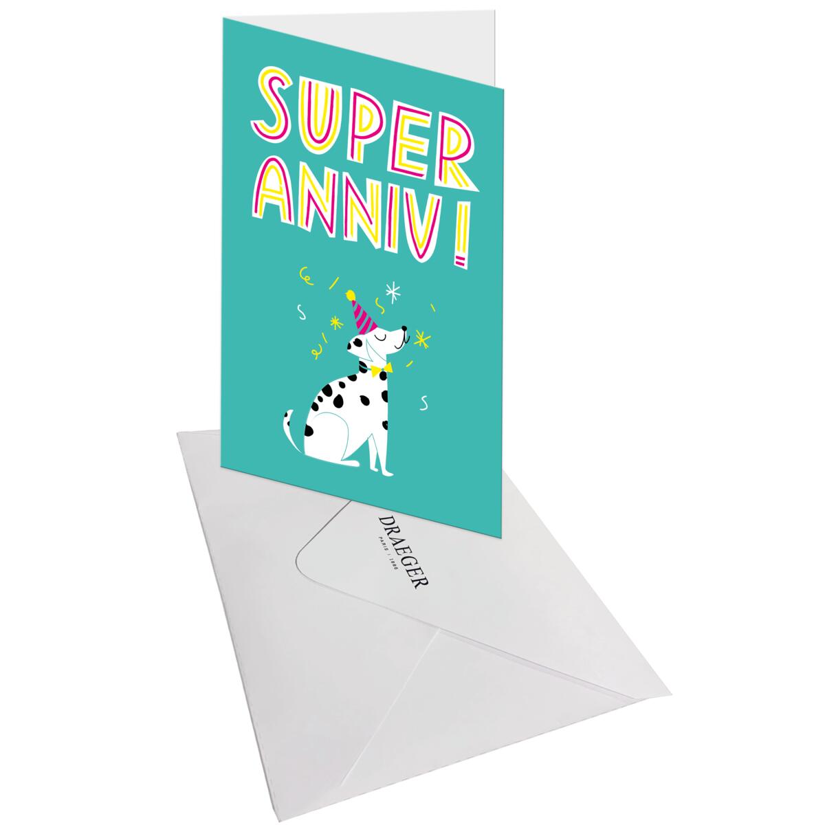 Carte anniversaire enfant Anniversaire chien 3