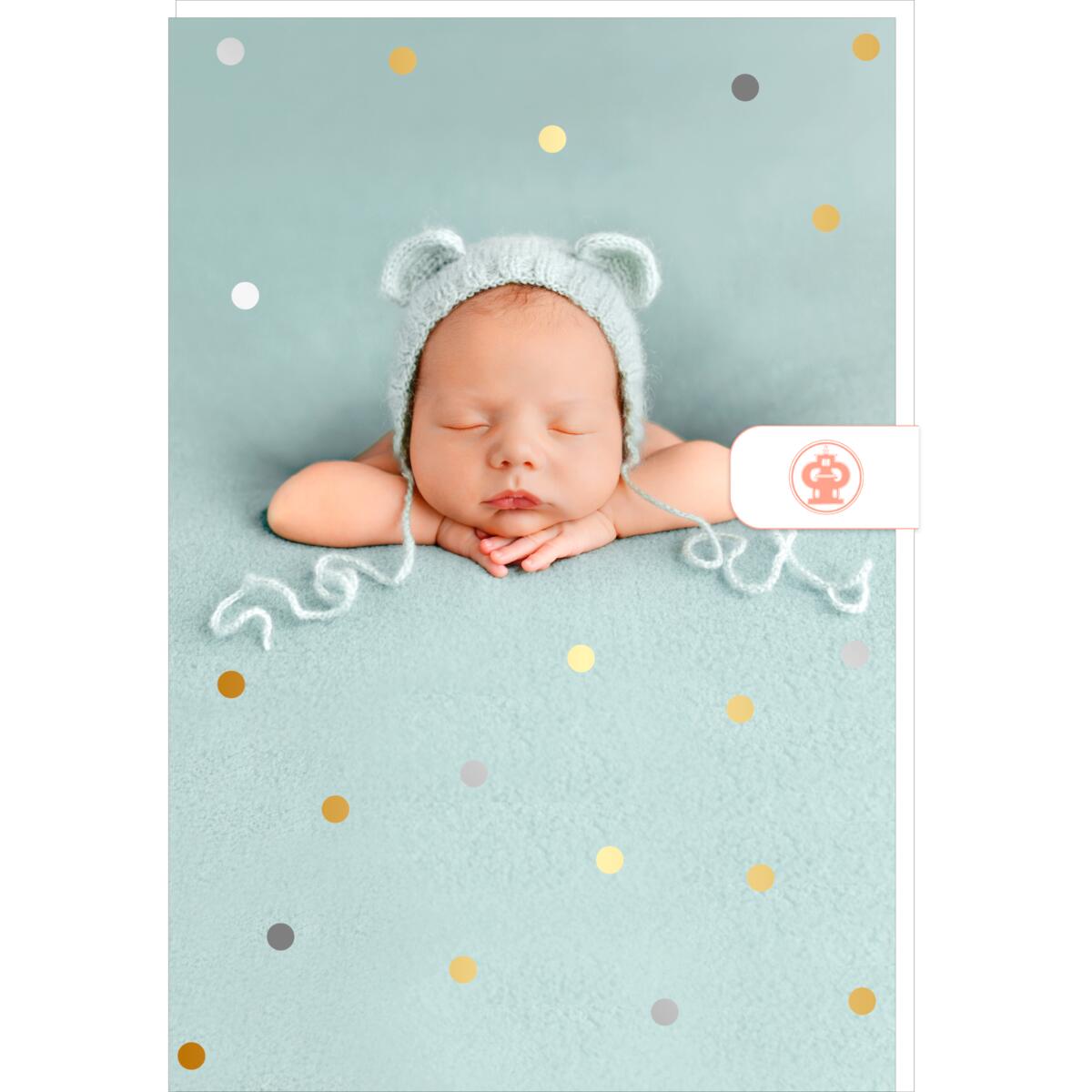 Carte naissance Photo bébé 1