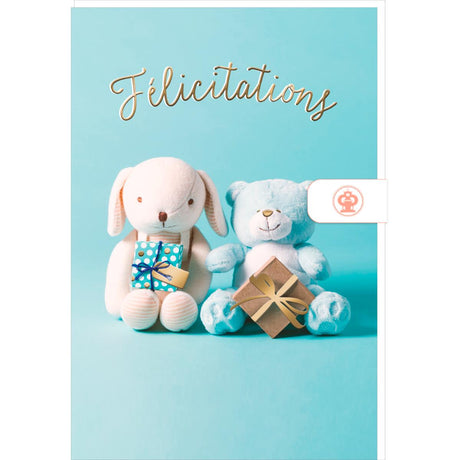 Carte naissance Nounours 1