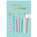 Carte anniversaire femme Anniversaire étincelant 1