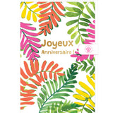 Carte anniversaire femme Jungle pop 1