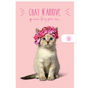 Carte anniversaire femme Chat 1