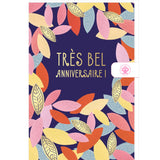 Carte anniversaire femme Très bel anniversaire 1