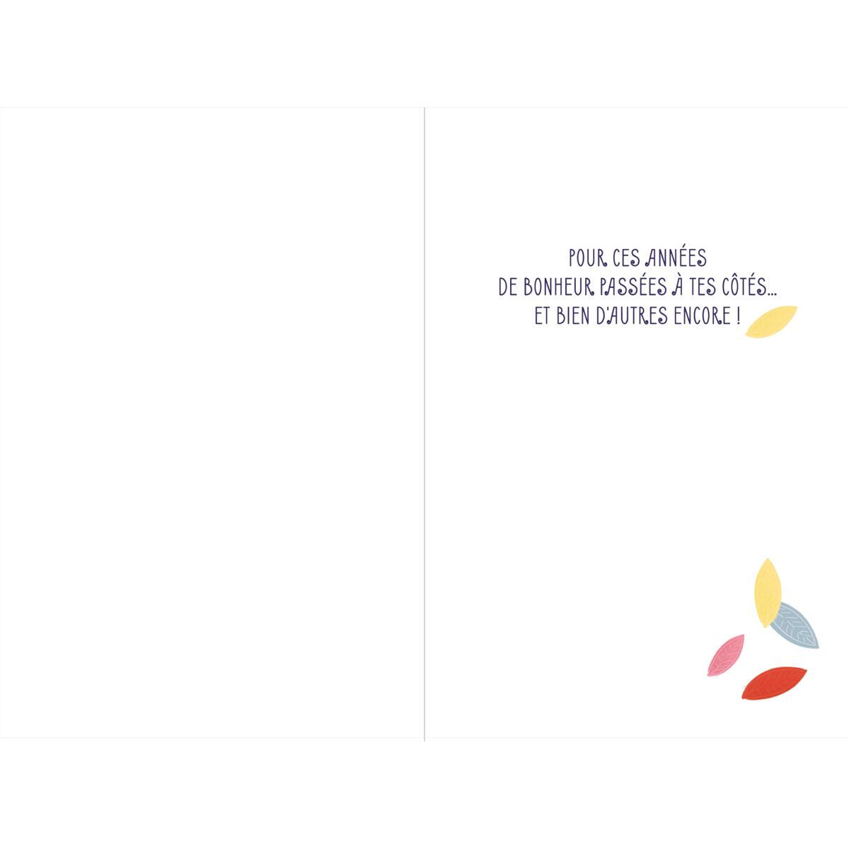 Carte anniversaire femme Très bel anniversaire 2