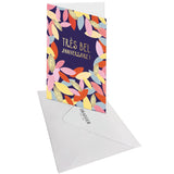 Carte anniversaire femme Très bel anniversaire 3