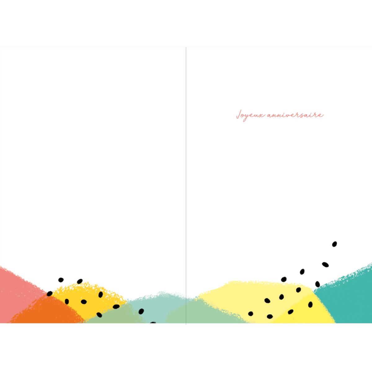 Carte anniversaire femme Pour la plus belle 2