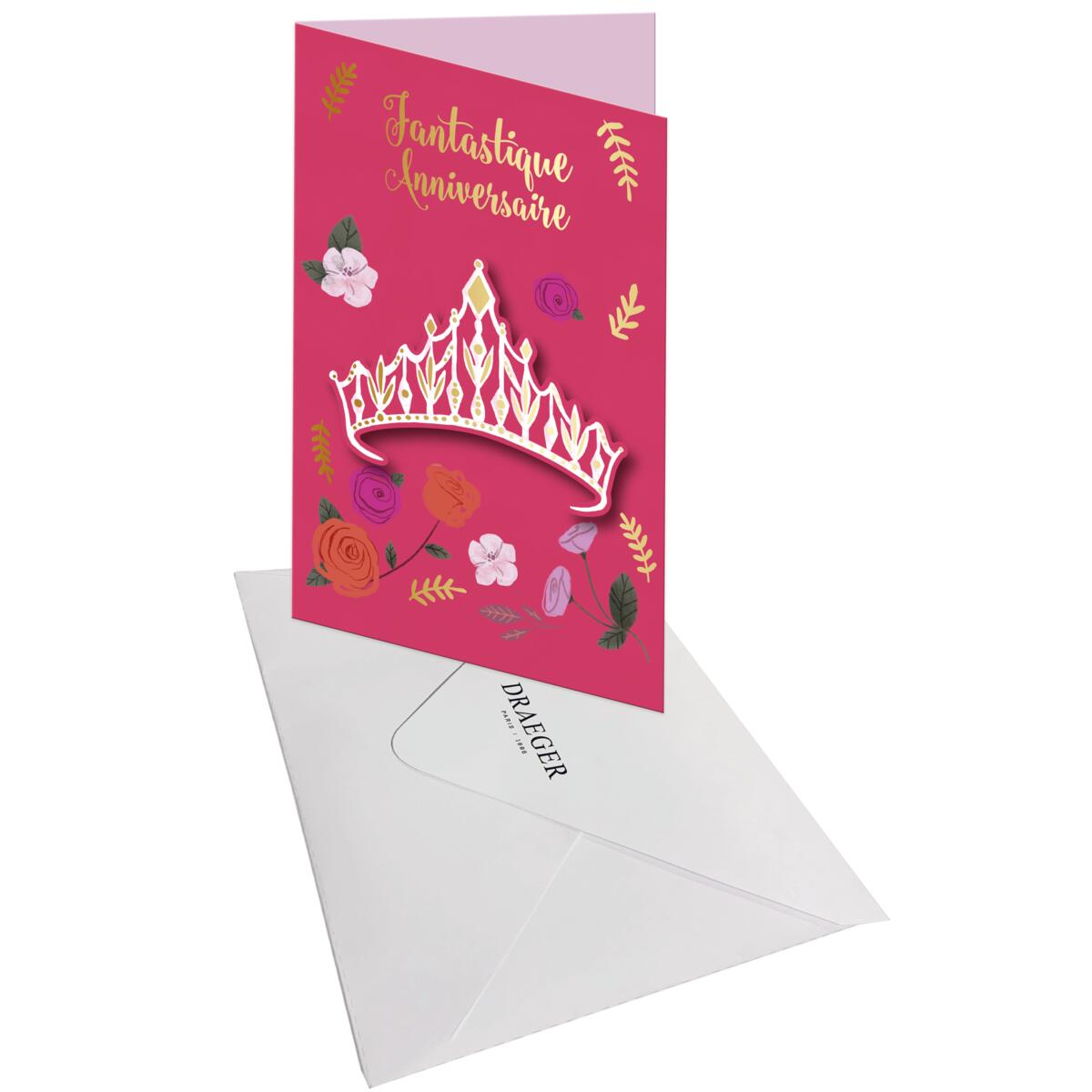 Carte anniversaire femme Fantastique anniversaire 3