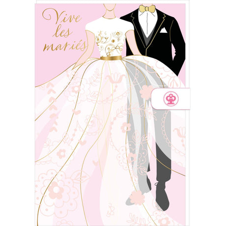 Carte mariage Vive les mariés ! 1