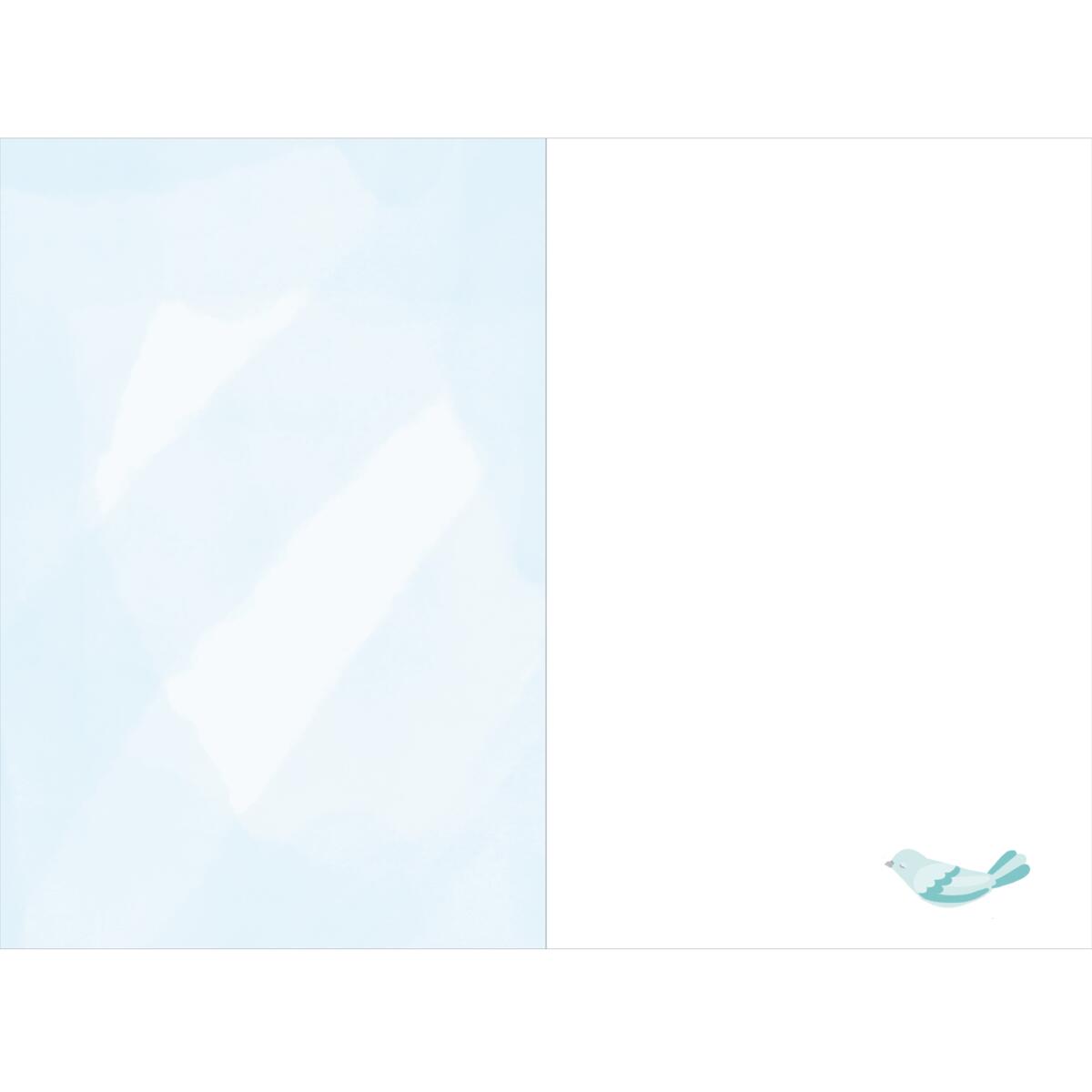 Carte mariage Oiseaux 2