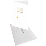 Carte mariage Joie amour et bonheur 3