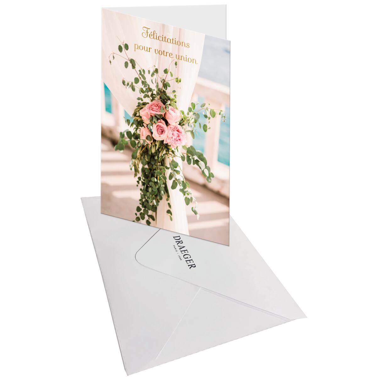 Carte mariage Félicitations pour votre union 3