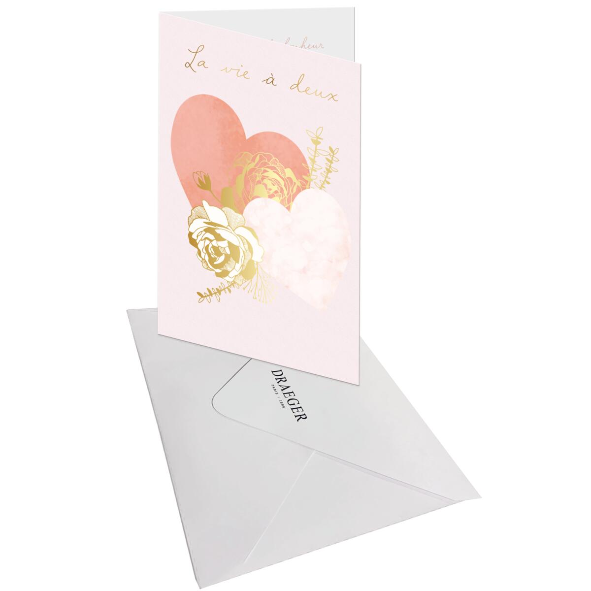 Carte mariage La vie à deux 3