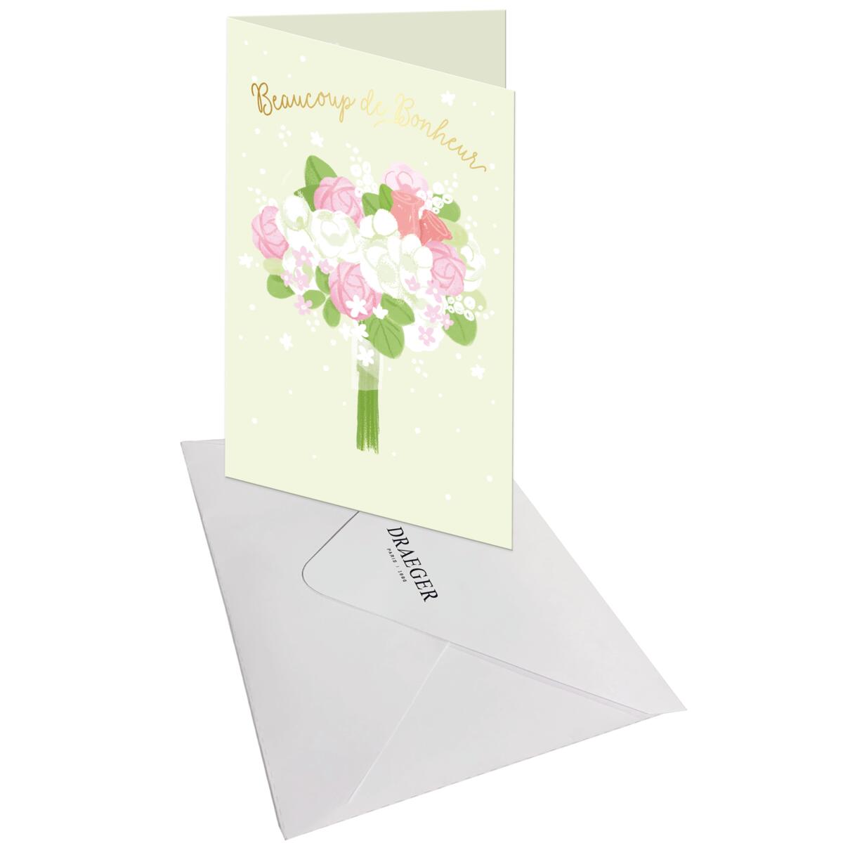 Carte mariage Beaucoup de bonheur 3