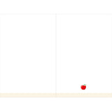 Carte Saint-Valentin Je t'aime pomme 2