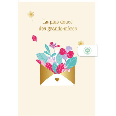 Carte fête des grands-mères La plus douce 1