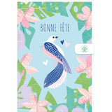Carte fête des grands-mères Bonne fête oiseau 1