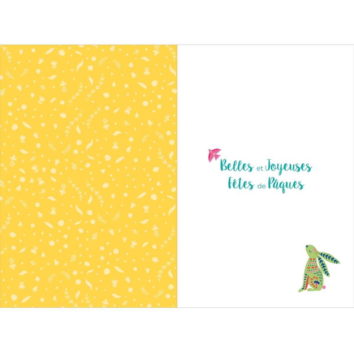 Carte de Pâques Animaux de la forêt 2