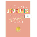 Carte de Pâques Joyeuses pâques rose 1