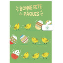 Carte de Pâques enfant Poussins & œufs 1
