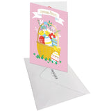 Carte de Pâques Panier et œufs 3