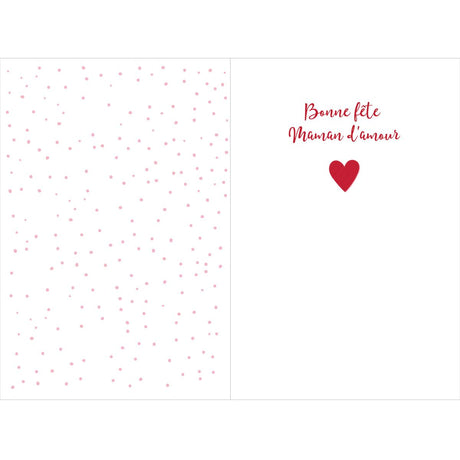 Tarjeta del Día de la Madre - Mi corazón