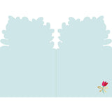 Carte Fête des mères Bouquet de fleurs 2