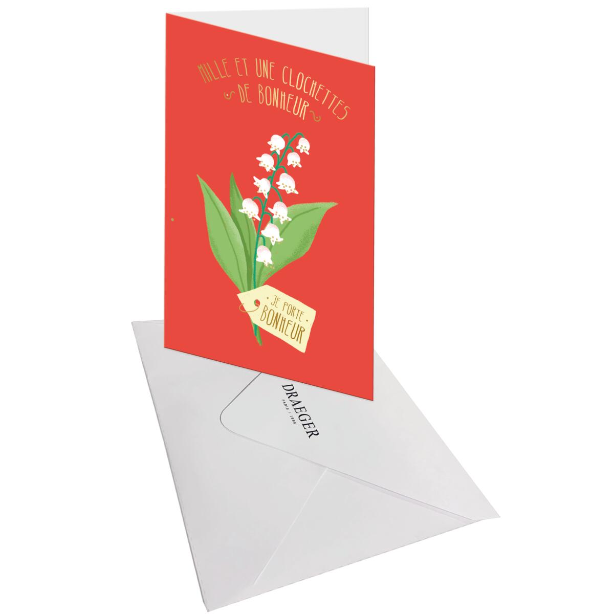 Carte 1er mai Clochettes de bonheur 3