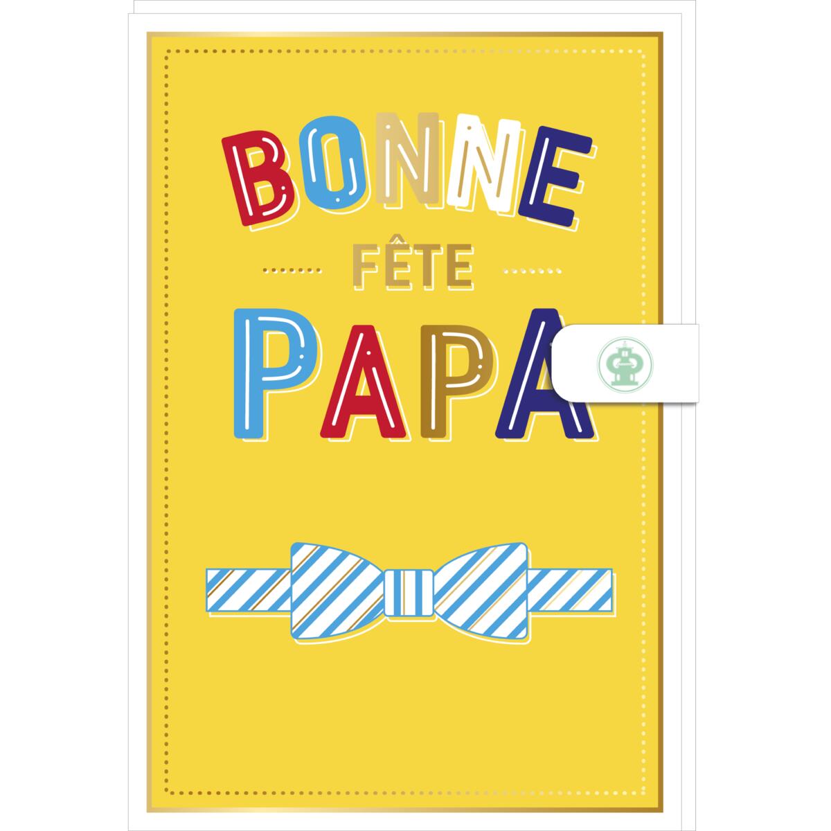 Carte Fête des Pères Bonne fête papa 1