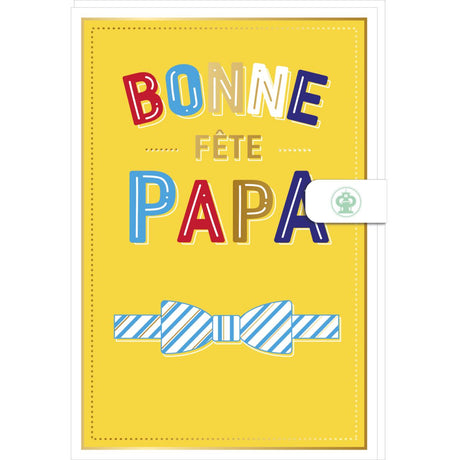 Carte Fête des Pères Bonne fête papa 1