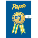 Carte Fête des Pères Médaille papa 1