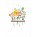 Carte anniversaire Signature Fleurs 1