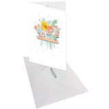 Carte anniversaire Signature Fleurs 3