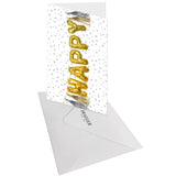 Carte anniversaire Signature Guirlande 3