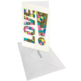 Carte Saint-Valentin LOVE signature 3