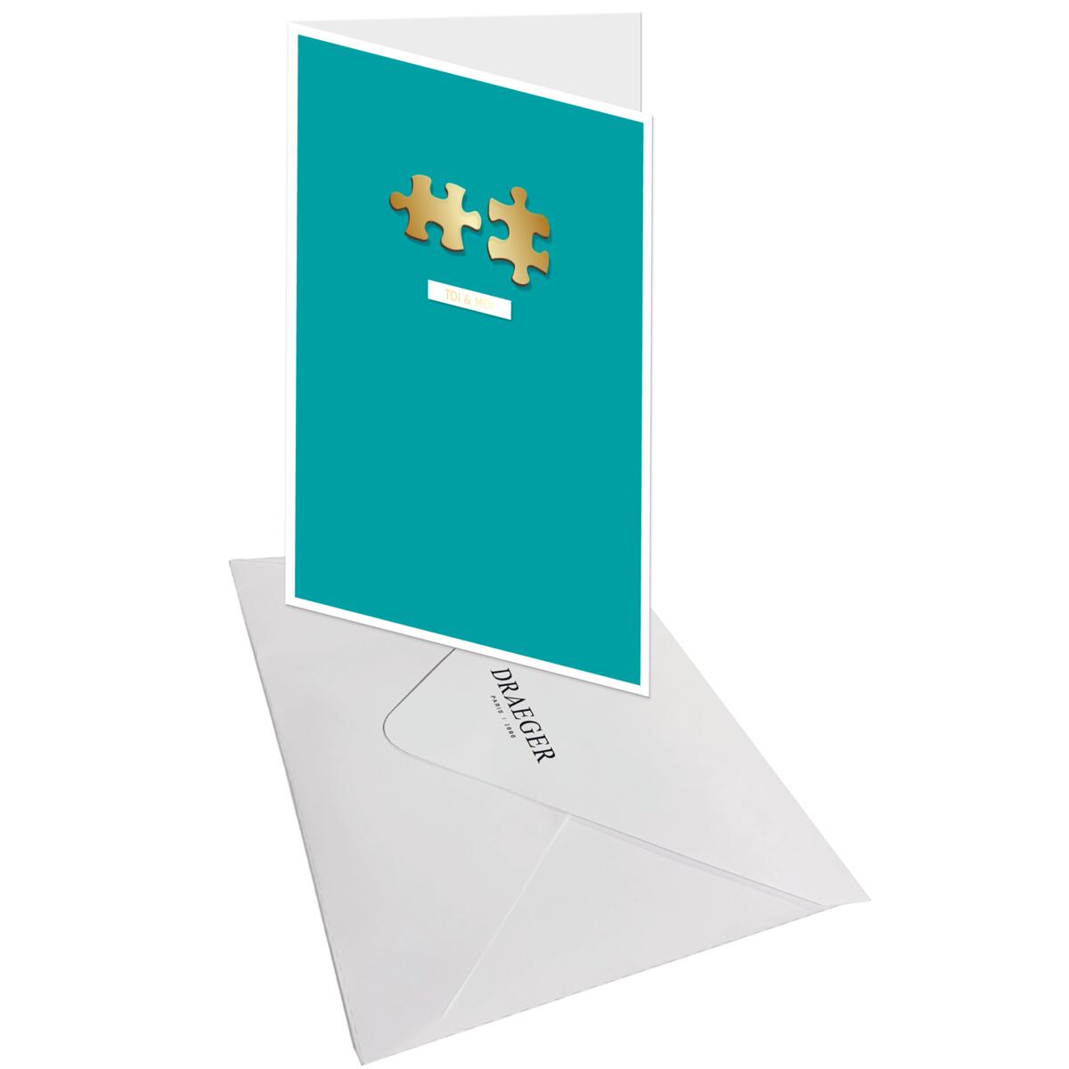 Carte mariage Signature Puzzle 3