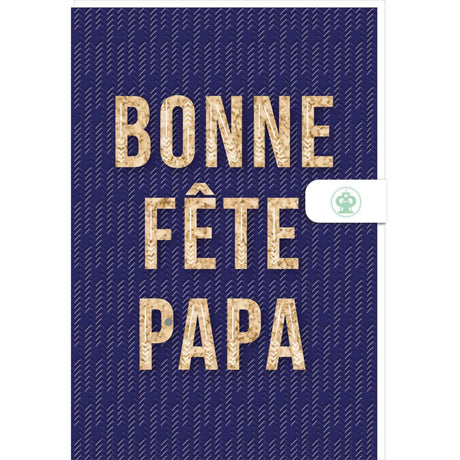 Carte Fête des Pères Bonne fête papa liège 1