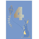 Carte anniversaire années 4 ans 1