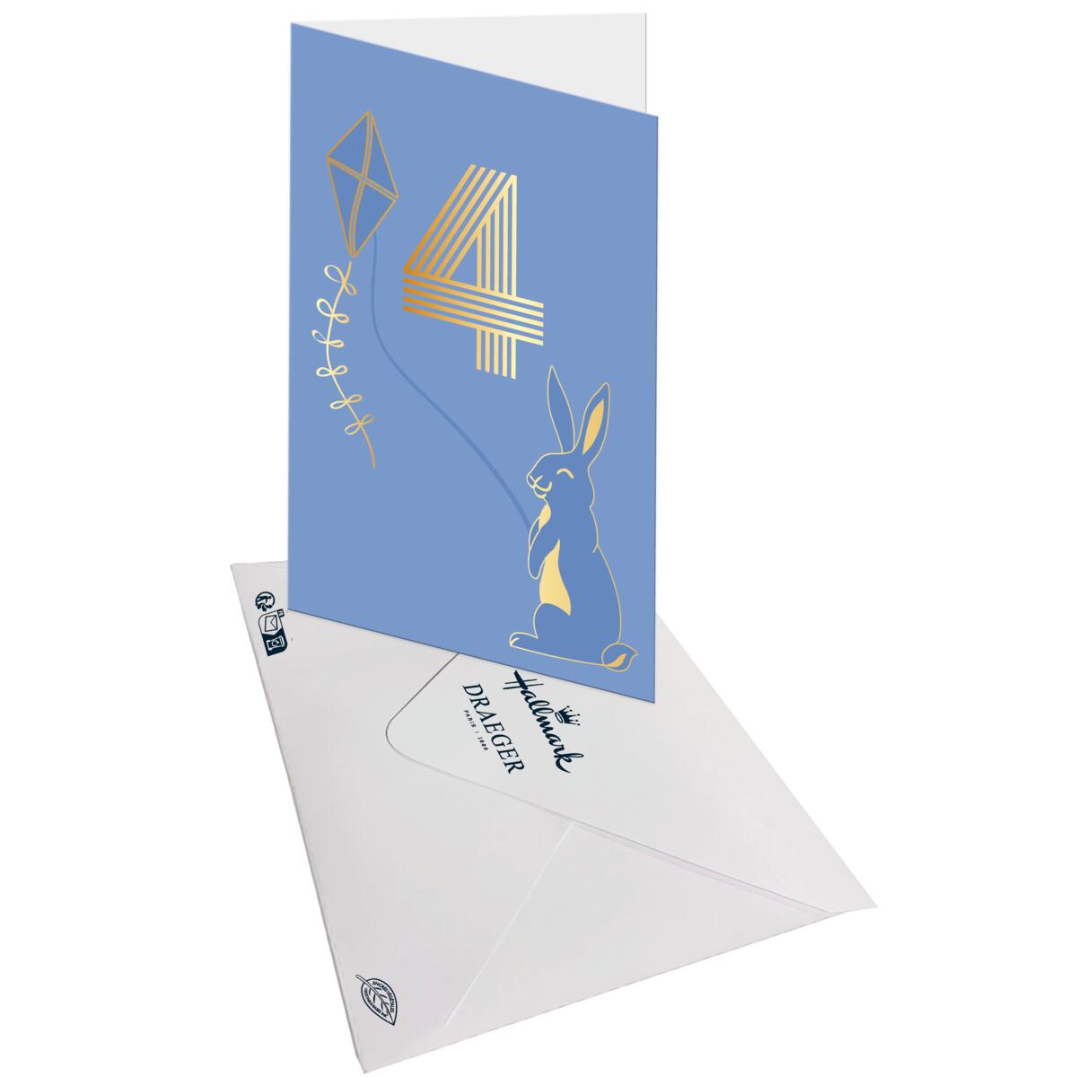 Carte anniversaire années 4 ans 3