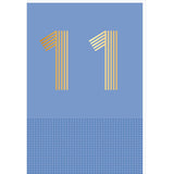 Carte anniversaire années 11 ans 1