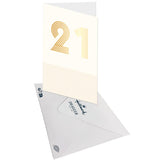 Carte anniversaire années 21 ans 3