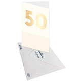 Carte anniversaire années 50 ans 3